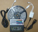 SMD3528 300 LED 16.4 Ft RGB Strip Lights Kit-  LED Strip waterprrof IP 65
